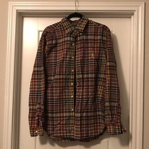 Plaid Ralph Lauren button down